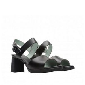 Camper Kara Ankle Strap Open Toe Block Sandals